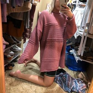 Vintage Plus size sweater mock neck